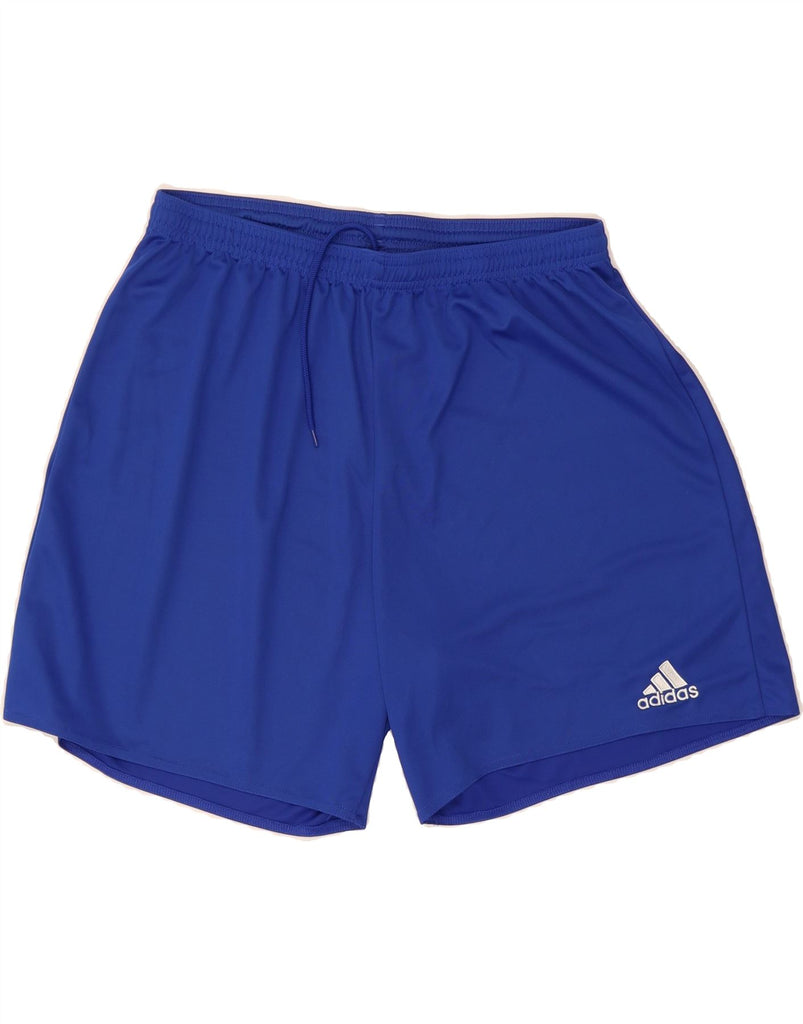 ADIDAS Mens Climalite Sport Shorts XL Blue Polyester Vintage Adidas and Second-Hand Adidas from Messina Hembry 