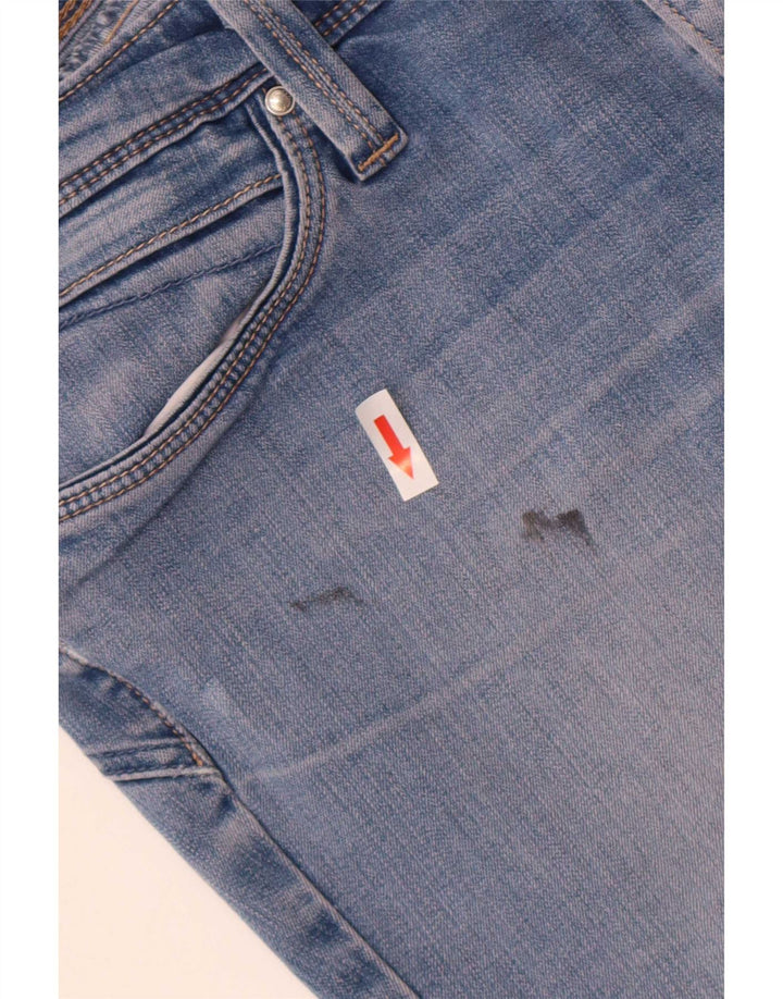 Levi's Womens Low Waist Straight Jeans W32 L32 Blue Cotton