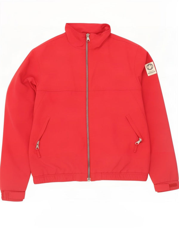 Murphy & Nye Mens Rain Jacket UK 38 Medium Red Polyester