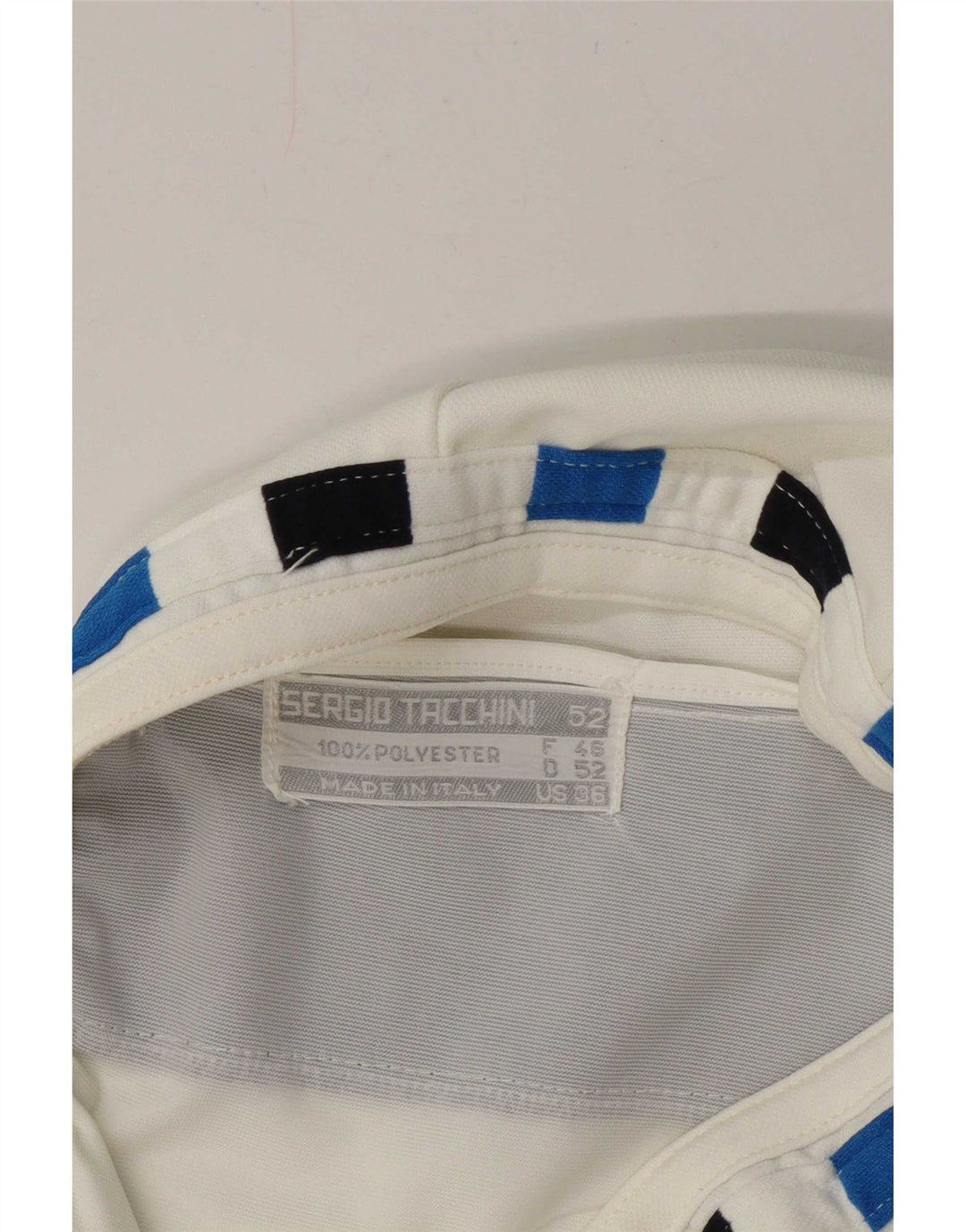 Sergio Tacchini Womens Chino Shorts IT 52 2XL W36 White Colourblock