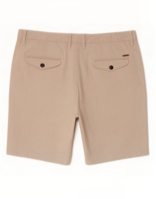 Zara Mens Chino Shorts EU 46 XL W36 Beige