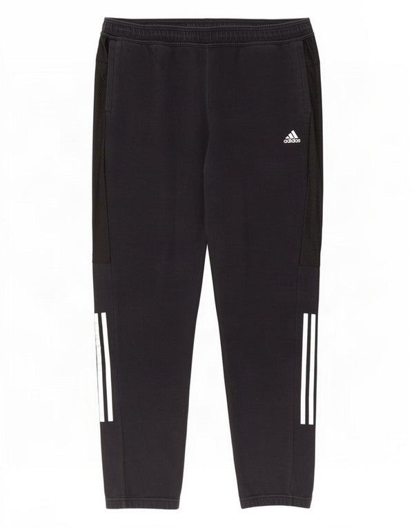 Adidas Mens Climacool Tracksuit Trousers Joggers XL Black Cotton