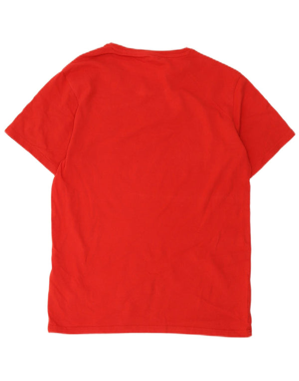 Polo Ralph Lauren Mens Custom Fit T-Shirt Top Medium Red Cotton