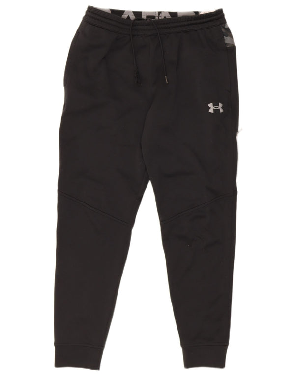 Under Armour Boys Tracksuit Trousers Joggers 13-14 Years XL Black