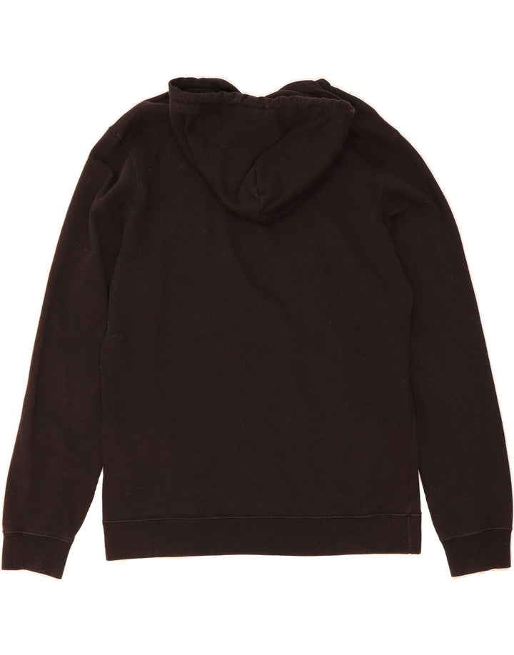 CHAMPION Mens Graphic Hoodie Jumper Large Black Cotton Vintage Champion and Second-Hand Champion from Messina Hembry 
