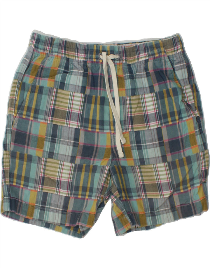 J. CREW Womens Chino Shorts Small W28 Multicoloured Patchwork Cotton Vintage J. Crew and Second-Hand J. Crew from Messina Hembry 