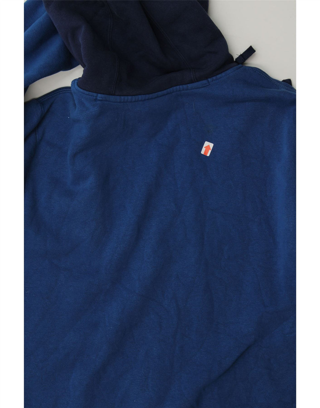 NIKE Mens Graphic Hoodie Jumper Large Blue Cotton Vintage Nike and Second-Hand Nike from Messina Hembry 