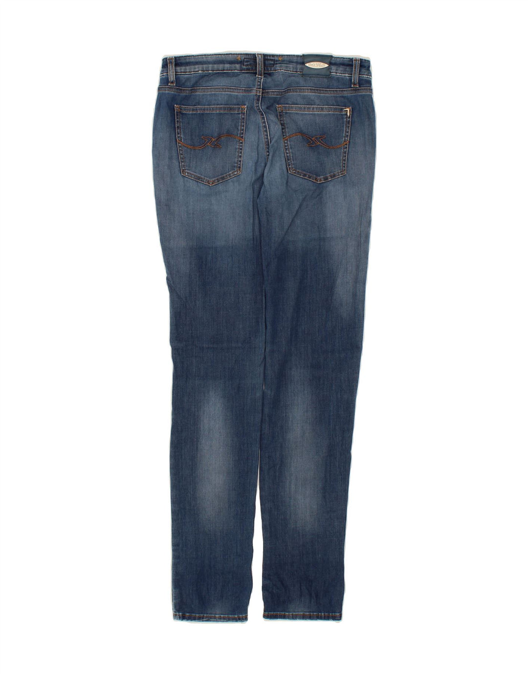TRUSSARDI Womens Skinny Jeans W30 L31 Blue Vintage Trussardi and Second-Hand Trussardi from Messina Hembry 