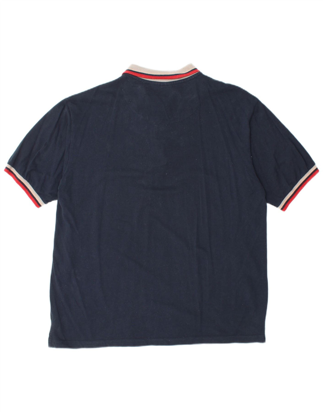 LOTTO Mens Polo Shirt XL Navy Blue Cotton