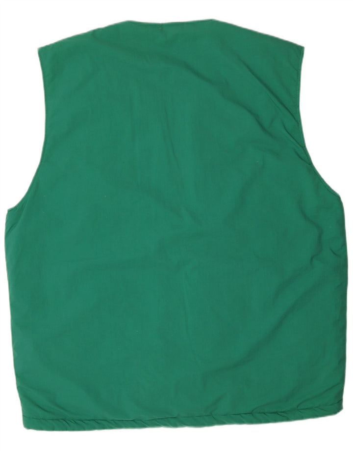Southern Mens Gilet UK 44 2XL Green Nylon