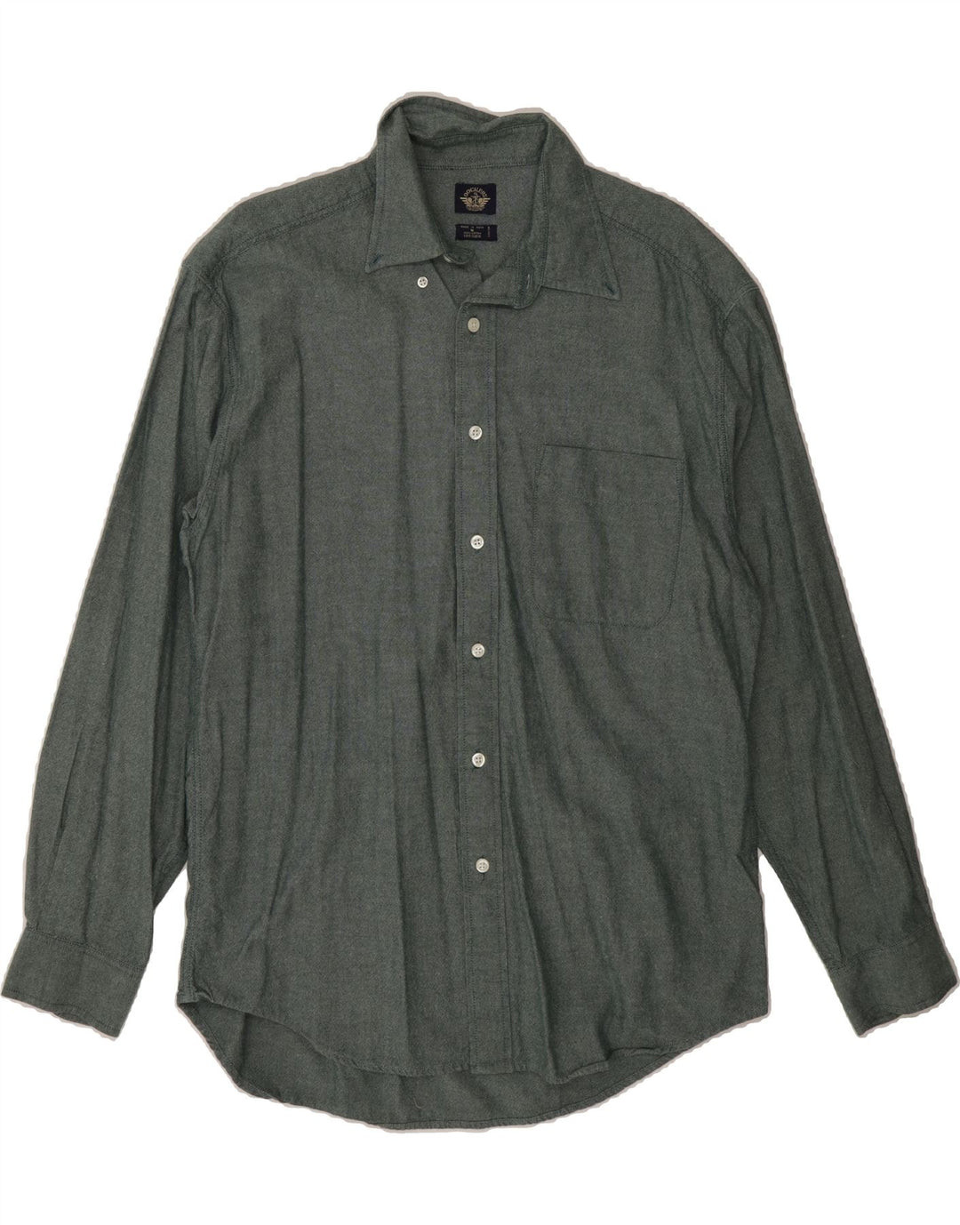 DOCKERS Mens Shirt Medium Green Cotton Vintage Dockers and Second-Hand Dockers from Messina Hembry 