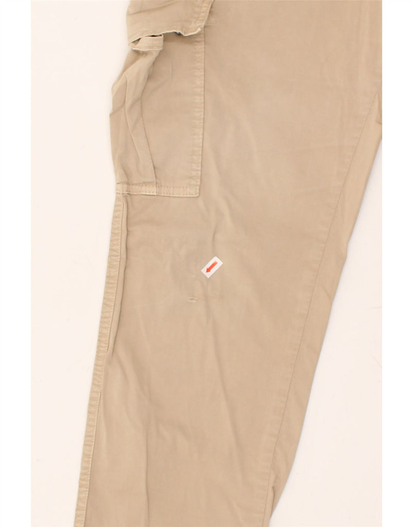 DIAMOND Mens Slim Cargo Trousers W34 L30 Beige | Vintage Diamond | Thrift | Second-Hand Diamond | Used Clothing | Messina Hembry 