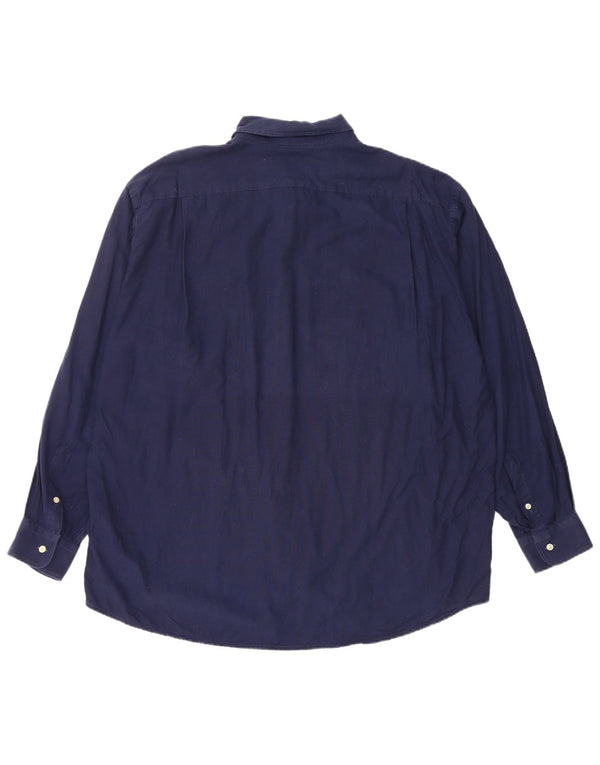 Lacoste Mens Shirt Size 43 XL Navy Blue