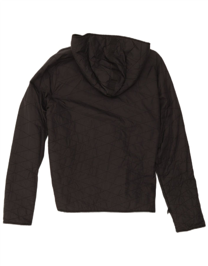G-Star Womens Hooded Liner Quilted Jacket UK 16 Large Black