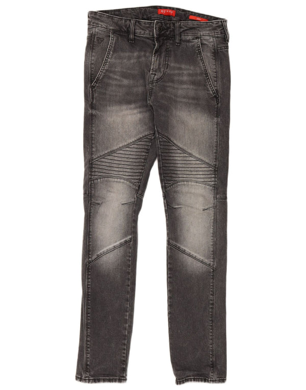 Guess Mens Skinny Jeans W31 L31 Grey Cotton