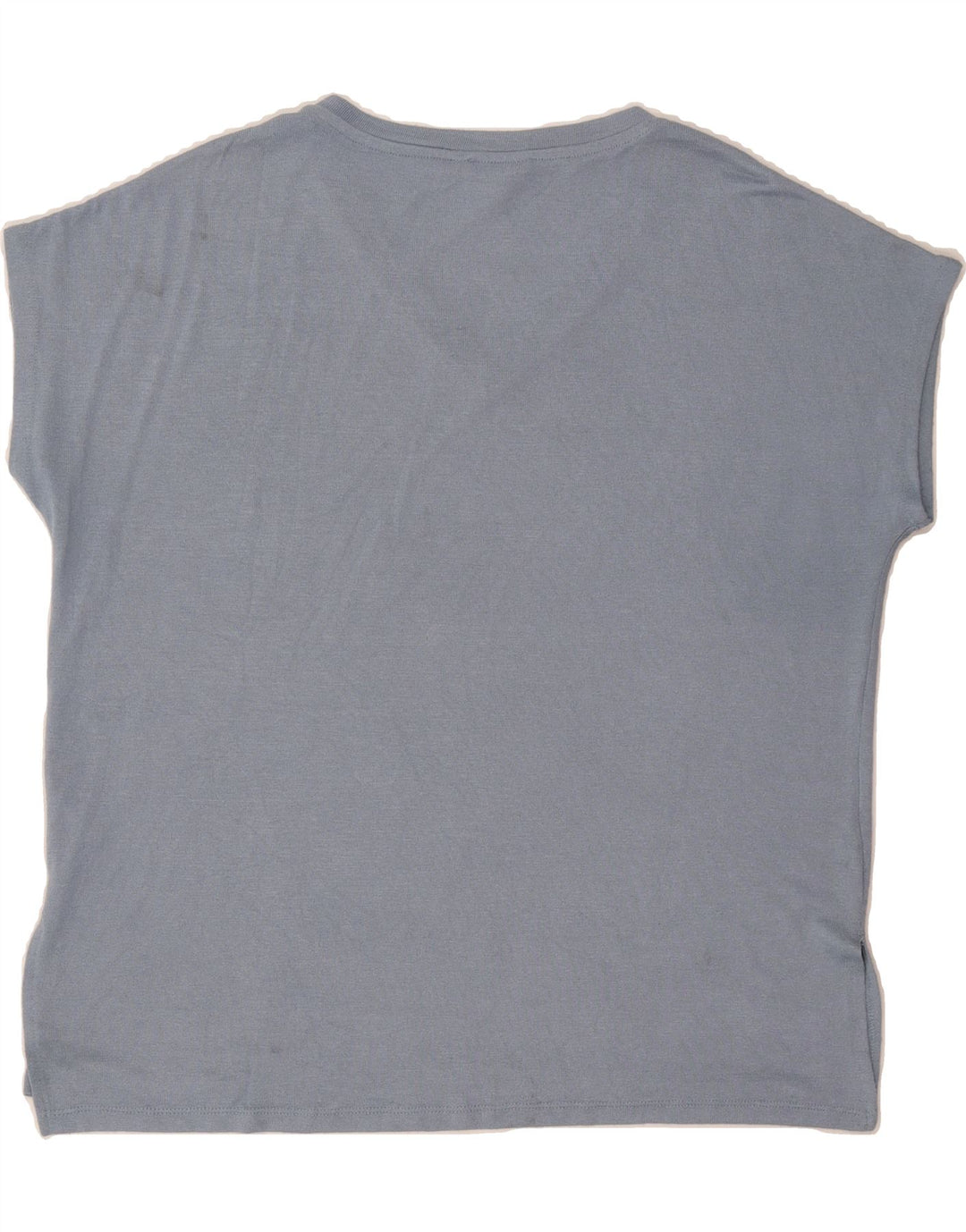 ORVIS Womens Oversized T-Shirt Top UK 16 Large Blue Polyester Vintage Orvis and Second-Hand Orvis from Messina Hembry 