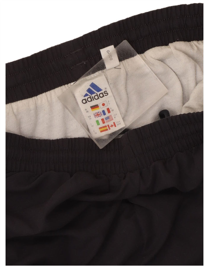 Adidas Womens Tracksuit Trousers UK 10 Small  Navy Blue Polyester