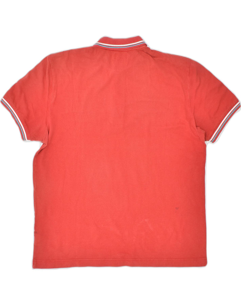 KAPPA Mens Polo Shirt Large Red Cotton | Vintage | Thrift | Second-Hand | Used Clothing | Messina Hembry 