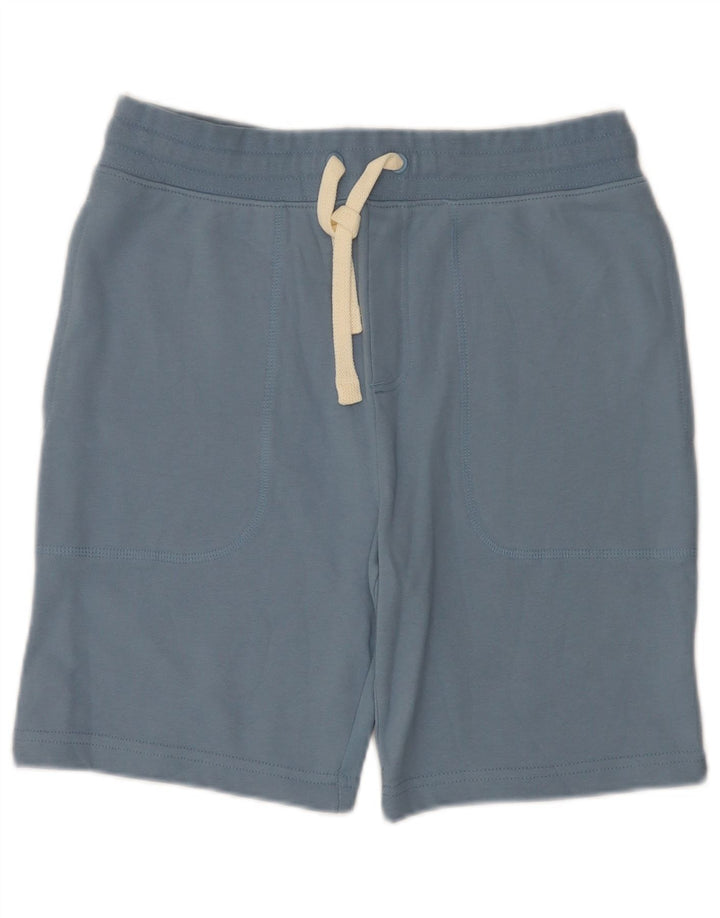 Marks & Spencer Mens Sport Shorts Small Blue Cotton