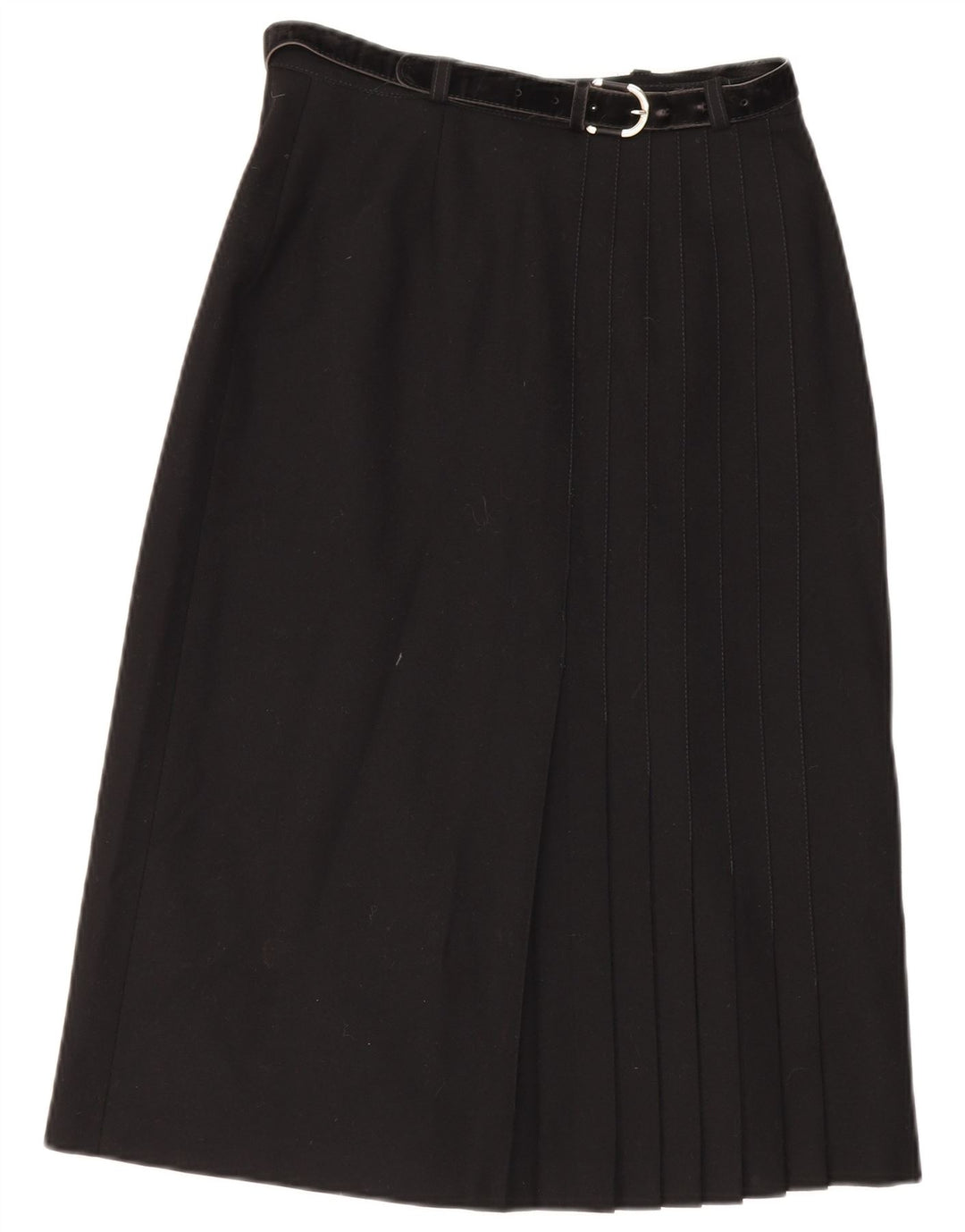 Vintage Womens A-Line Skirt W28 Medium  Black