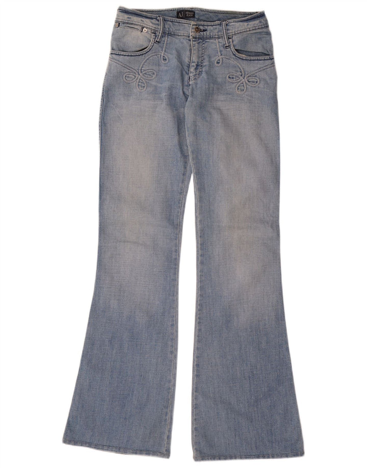 Armani Womens Flared Jeans W29 L35 Blue