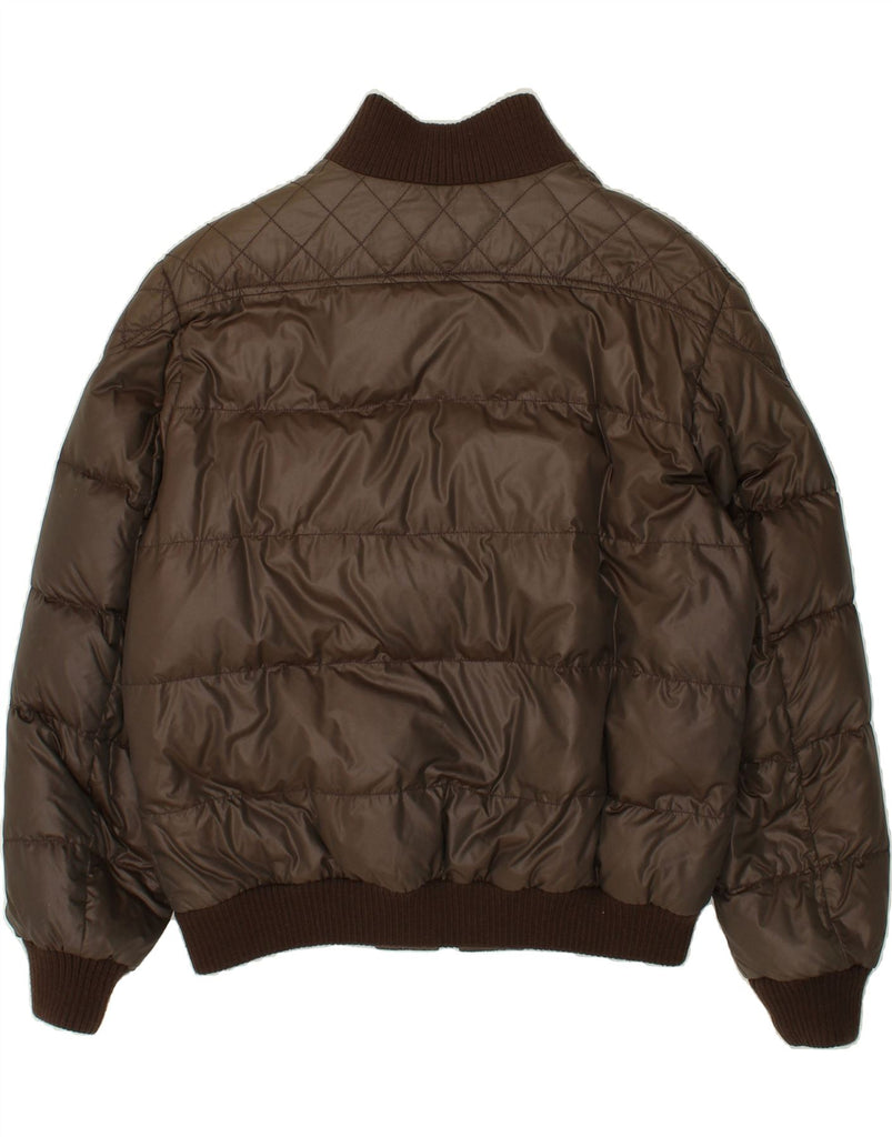 ELLESSE Mens Padded Jacket UK 42 XL Brown Polyester | Vintage Ellesse | Thrift | Second-Hand Ellesse | Used Clothing | Messina Hembry 