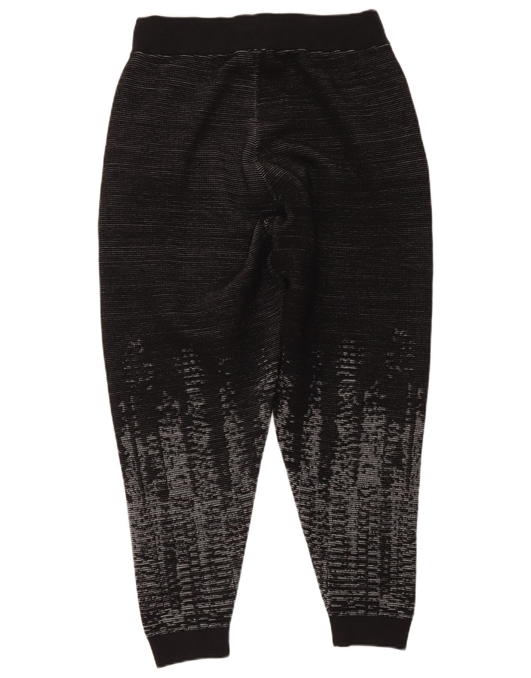 Adidas Mens Tracksuit Trousers Joggers Medium Black Geometric Wool
