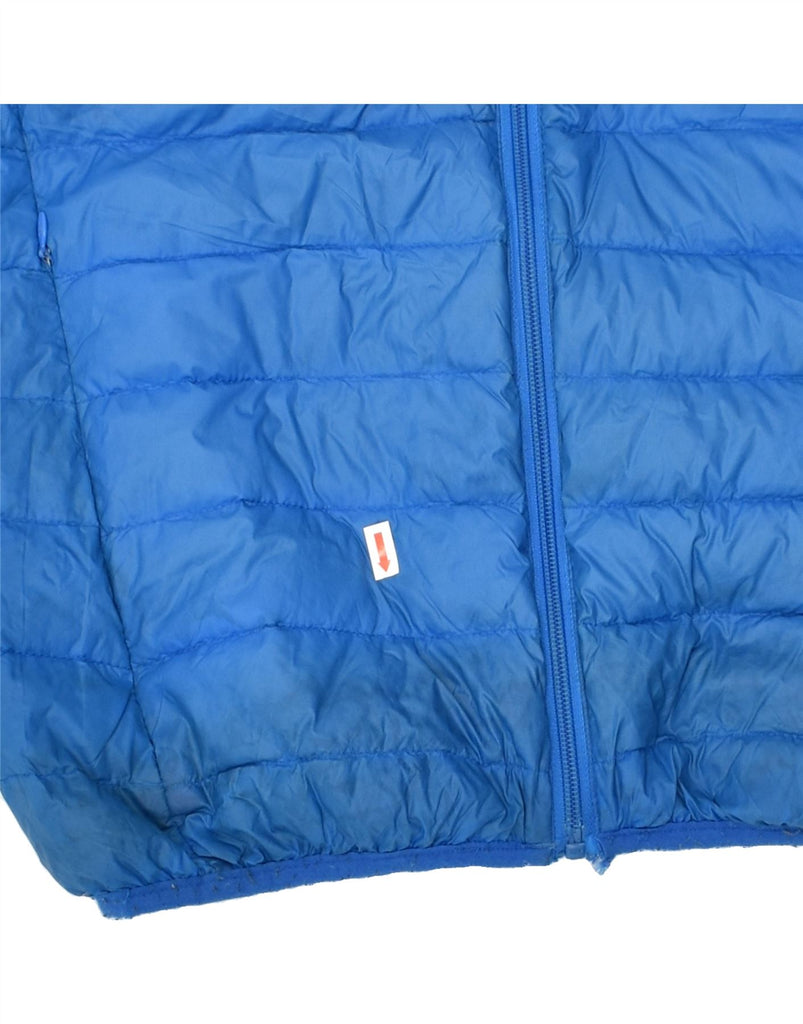 MOUNTAIN WAREHOUSE Mens Padded Jacket UK 38 Medium Blue Nylon | Vintage Mountain Warehouse | Thrift | Second-Hand Mountain Warehouse | Used Clothing | Messina Hembry 