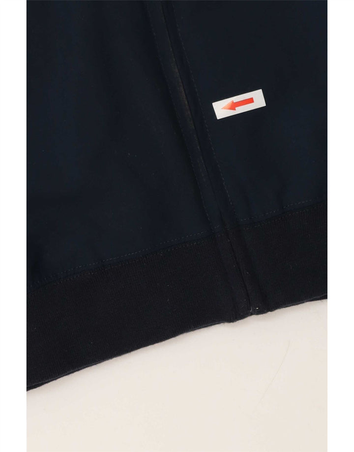 Champion Mens Tracksuit Top Jacket 2XL Navy Blue Colourblock Polyester