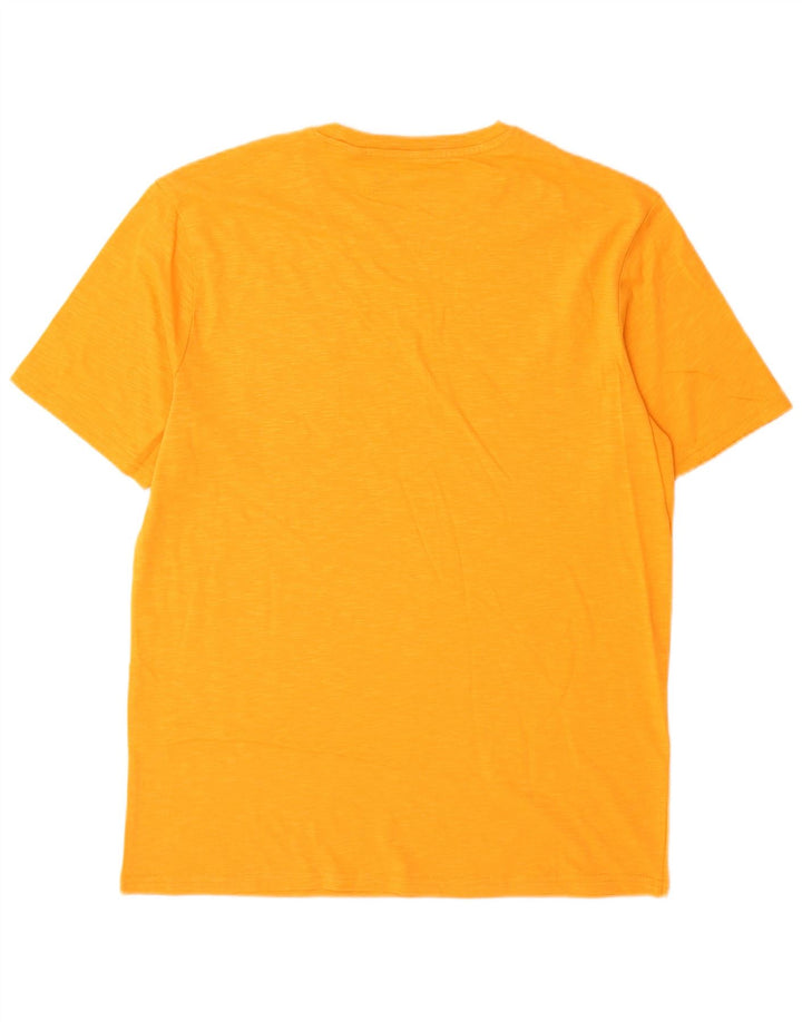 O'Neill Mens Regular Fit T-Shirt Top Medium Orange Cotton