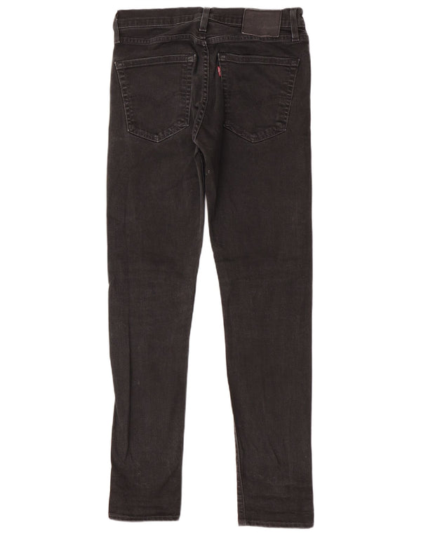 Levi's Mens Skinny Jeans W30 L32 Black Cotton