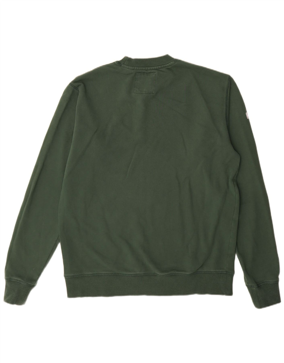 Superdry Womens Graphic Oversized Sweatshirt Jumper UK 10 Small Green