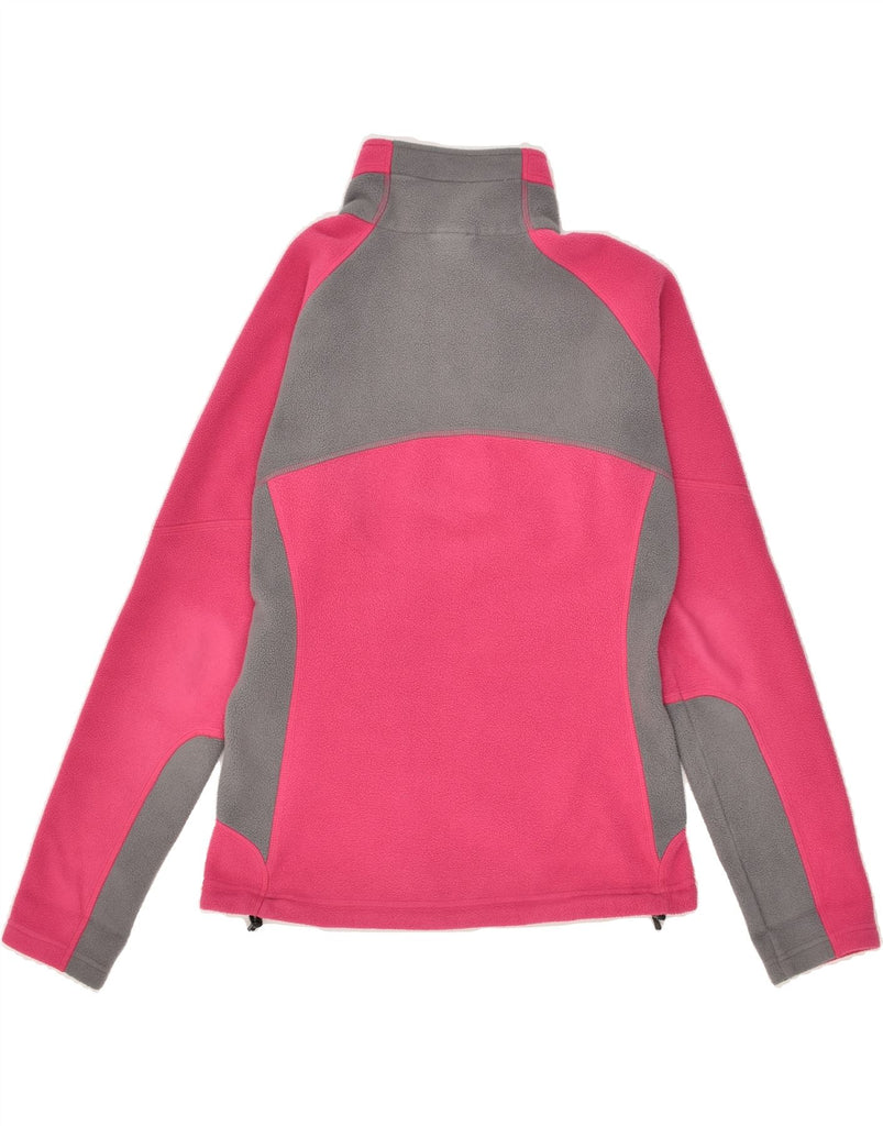 THE NORTH FACE Girls Fleece Jacket 15-16 Years Pink Colourblock | Vintage The North Face | Thrift | Second-Hand The North Face | Used Clothing | Messina Hembry 