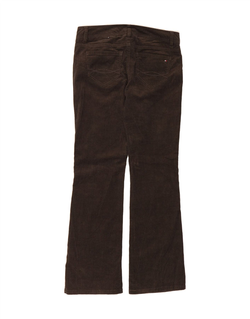 TOMMY HILFIGER Womens Bootcut Corduroy Trousers US 4 Small W30 L30 Brown Vintage Tommy Hilfiger and Second-Hand Tommy Hilfiger from Messina Hembry 