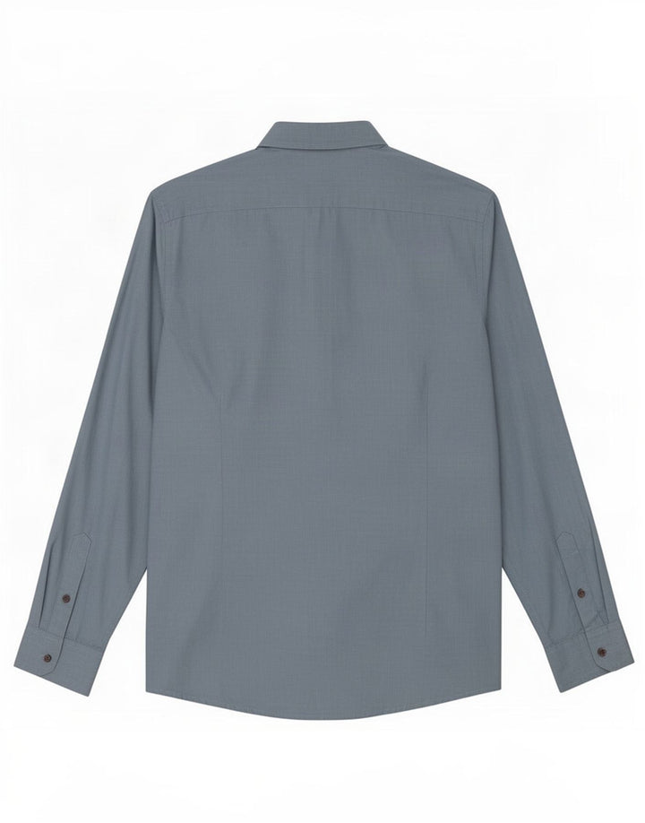Ted Baker Mens Shirt Size 5 XL Blue Cotton