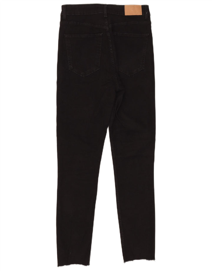 Zara Womens Skinny Jeans Medium W28 L26 Black
