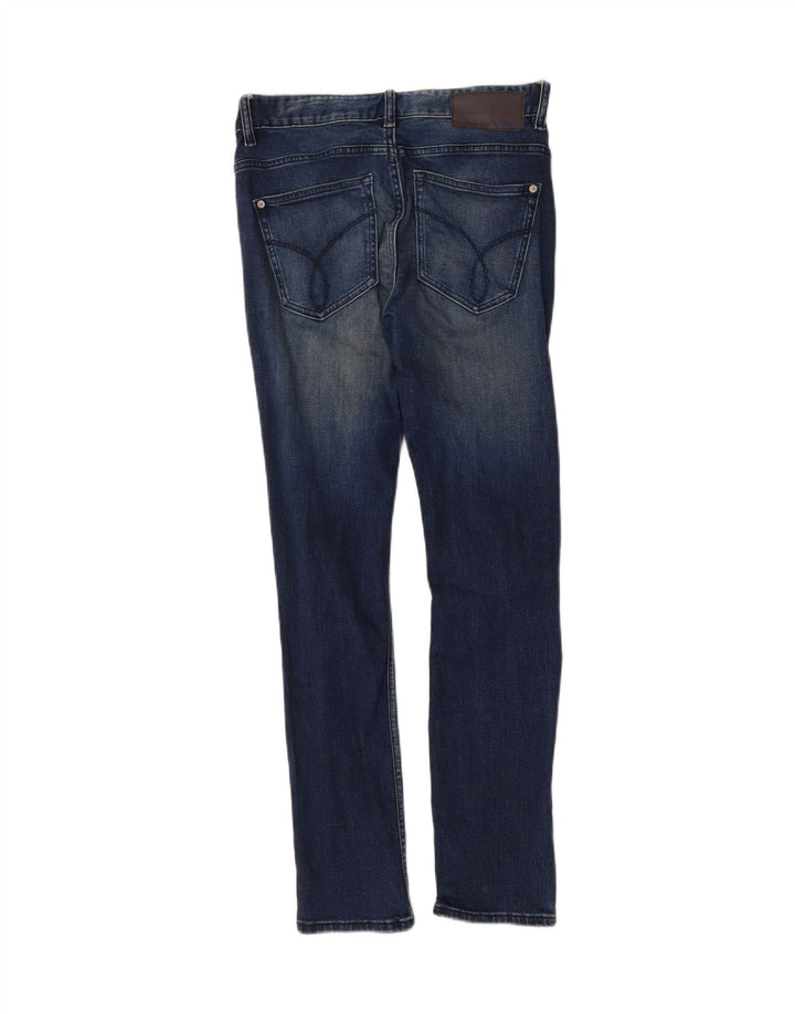 CALVIN KLEIN Womens Skinny Jeans W29 L30 Blue Vintage Calvin Klein and Second-Hand Calvin Klein from Messina Hembry 