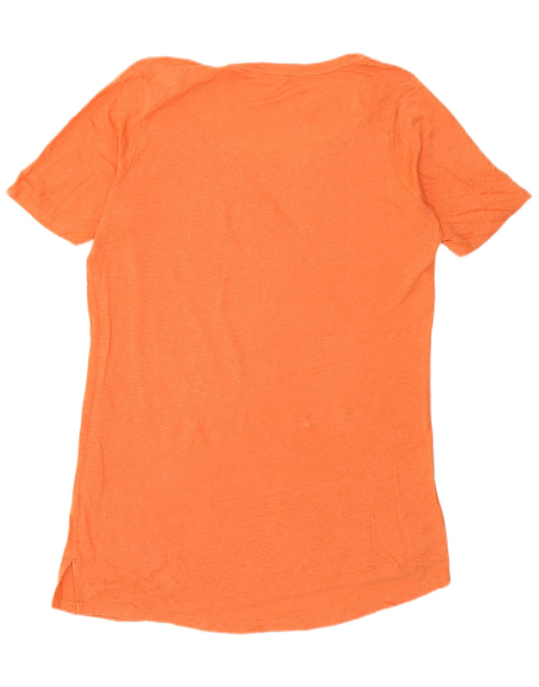 Fat Face Womens Oversized T-Shirt Top UK 10 Small  Orange