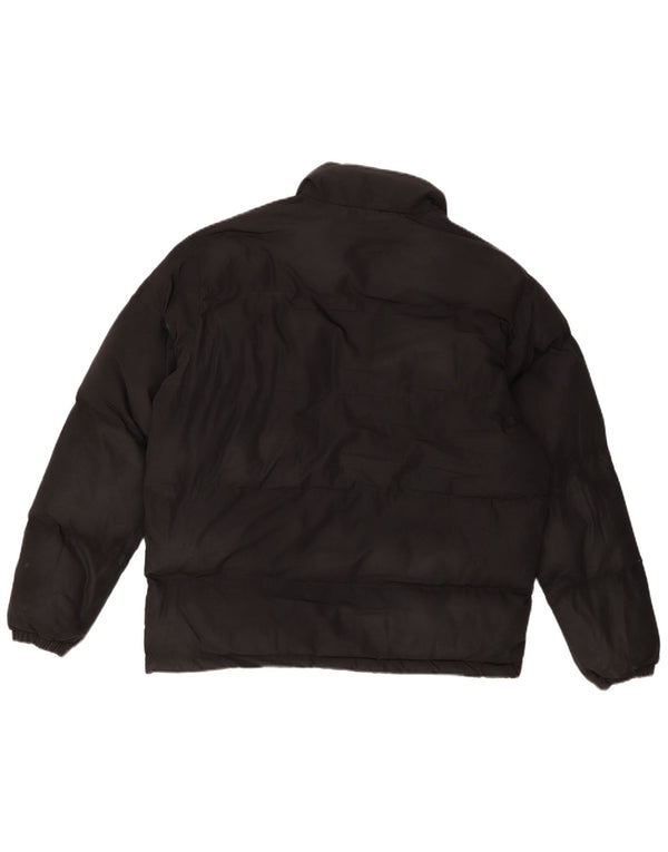 Santa Cruz Mens Loose Fit Padded Jacket UK 36 Small Black Polyester
