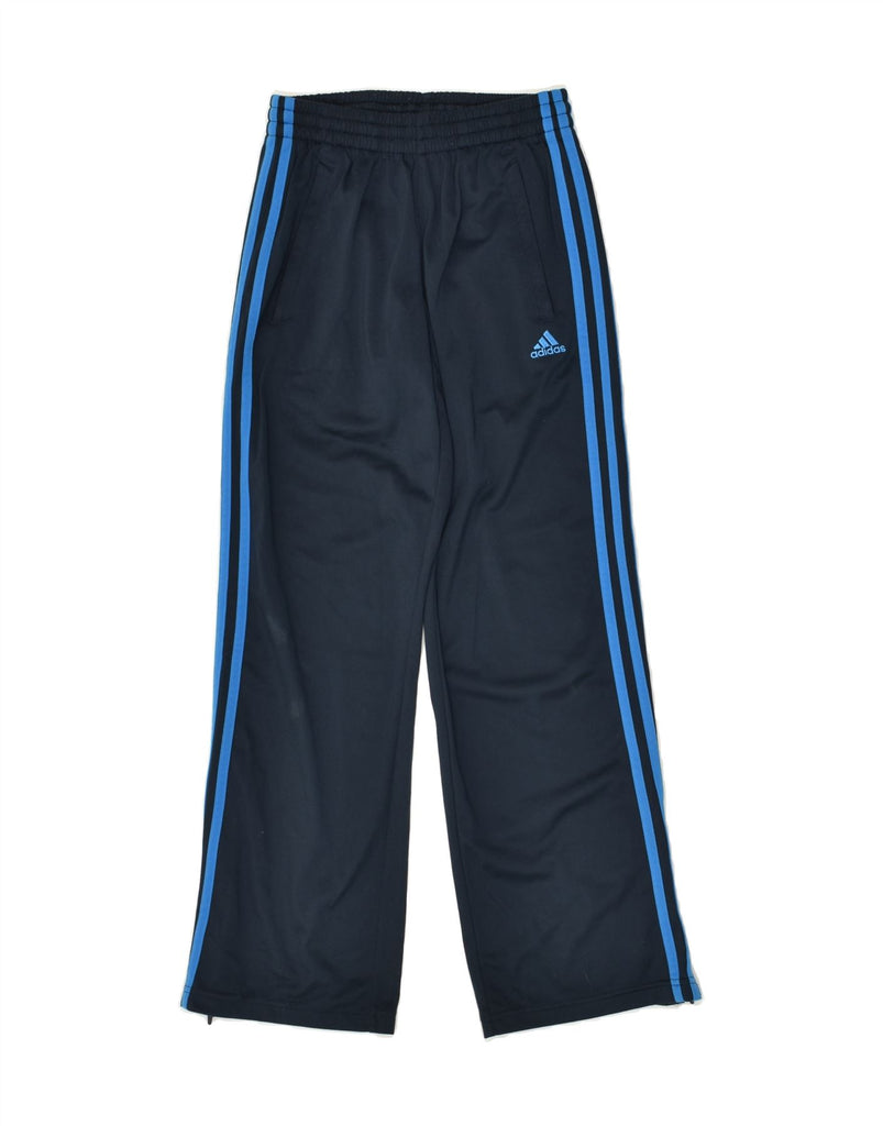 ADIDAS Boys Clima 365 Tracksuit Trousers 11-12 Years Navy Blue Polyester | Vintage Adidas | Thrift | Second-Hand Adidas | Used Clothing | Messina Hembry 