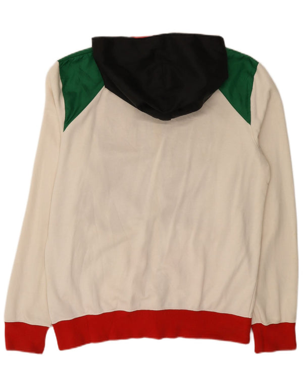 Nike Mens Graphic Zip Hoodie Sweater Medium Multicoloured Colourblock