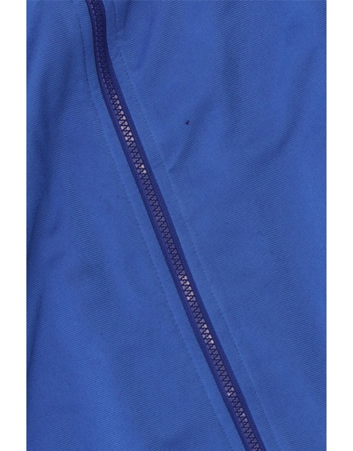 Lotto Mens Graphic Tracksuit Top Jacket XL Blue Colourblock Polyester