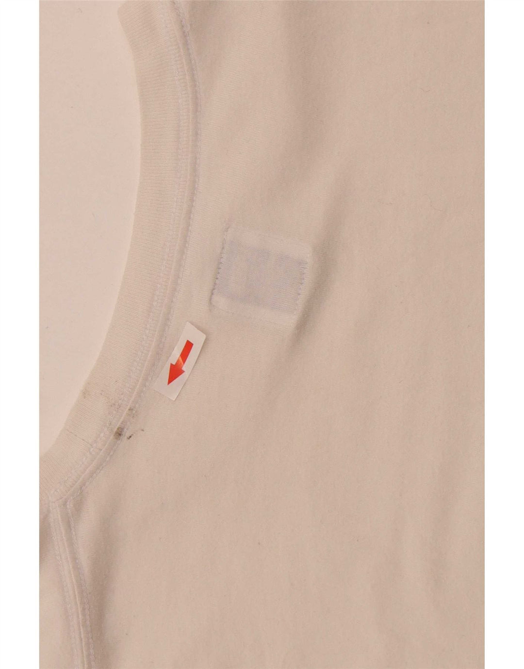Vans Mens Regular Graphic T-Shirt Top Medium White Cotton