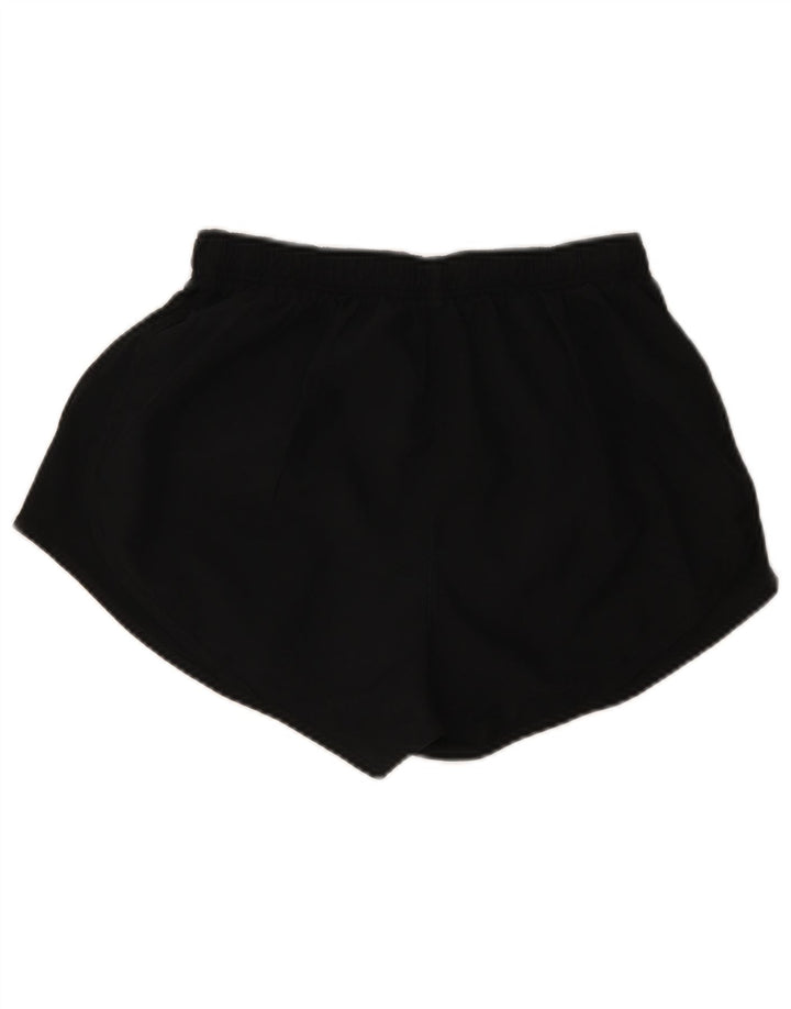 Nike Womens Dri Fit Sport Shorts UK 16 Large Black Polyester
