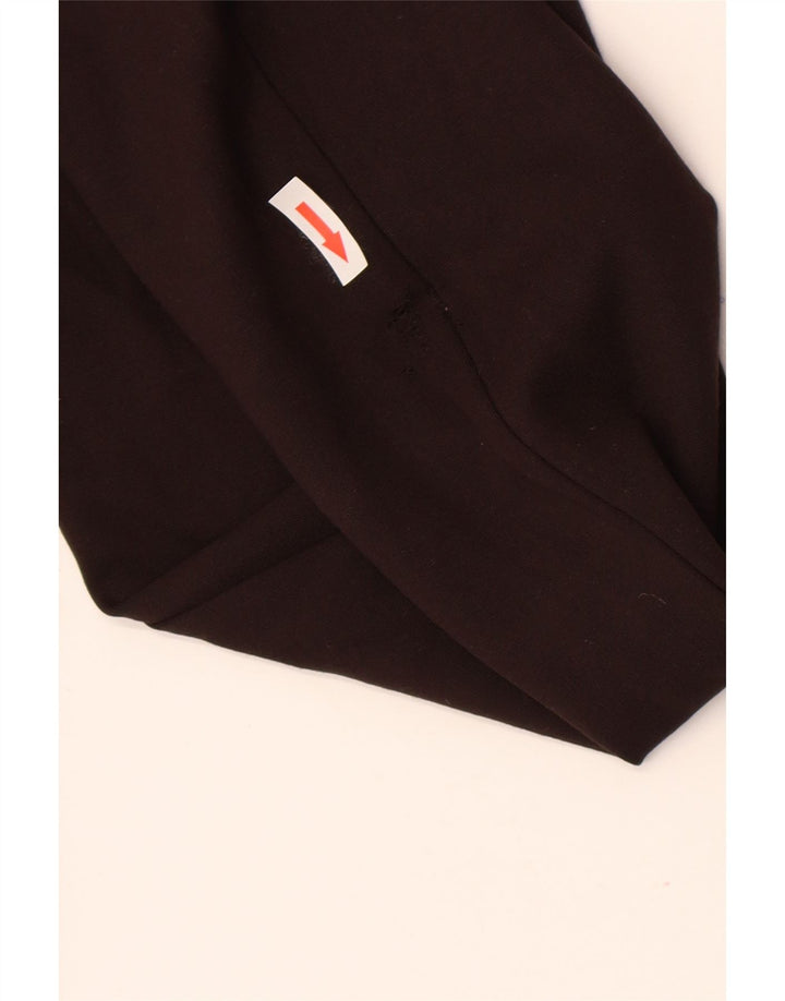 Zara Womens Leggings UK 16 Large  Brown Viscose