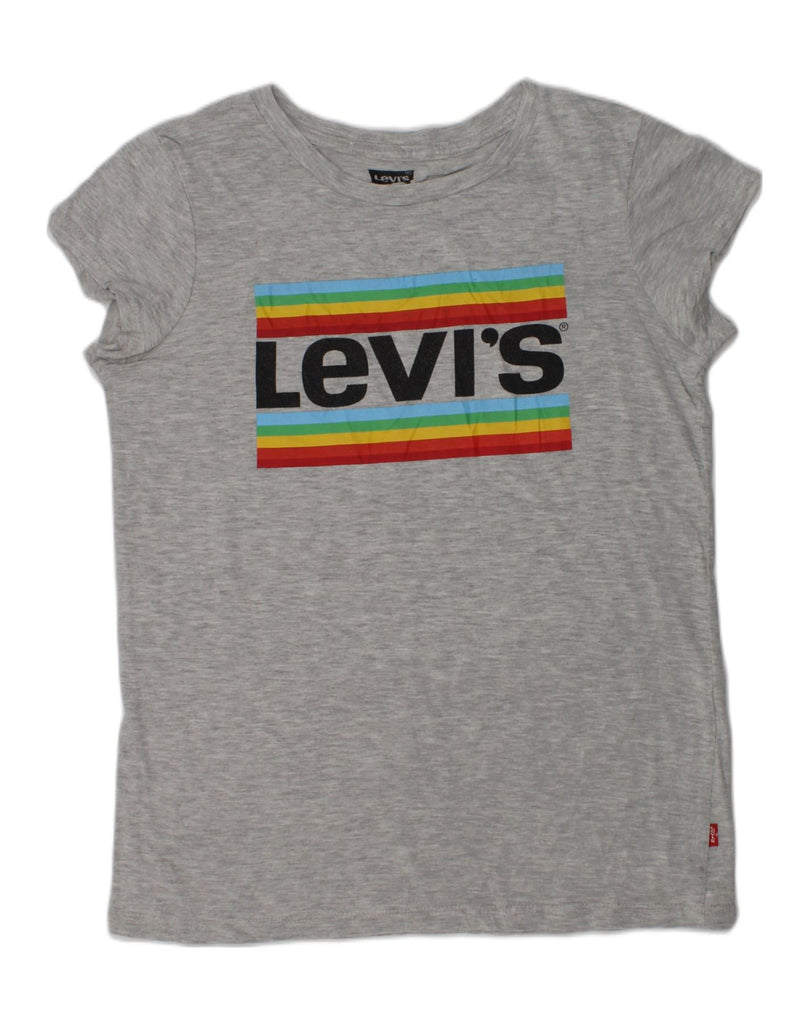 LEVI'S Boys Graphic T-Shirt Top 13-14 Years XL Grey Cotton | Vintage Levi's | Thrift | Second-Hand Levi's | Used Clothing | Messina Hembry 