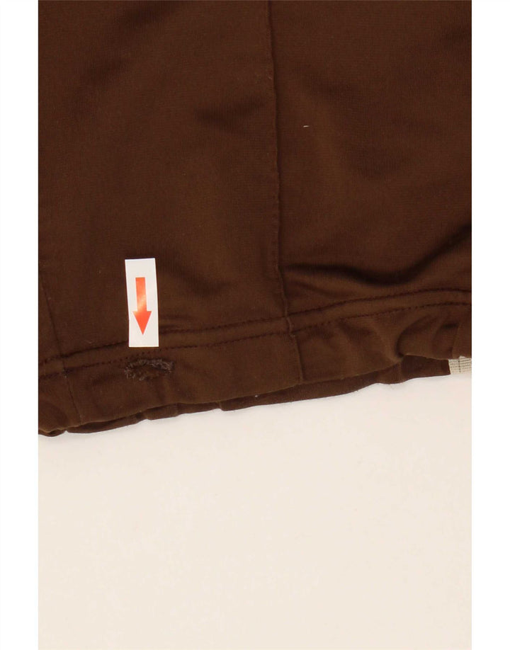 Adidas Mens Tracksuit Trousers Joggers UK 38/40 Medium  Brown Polyester
