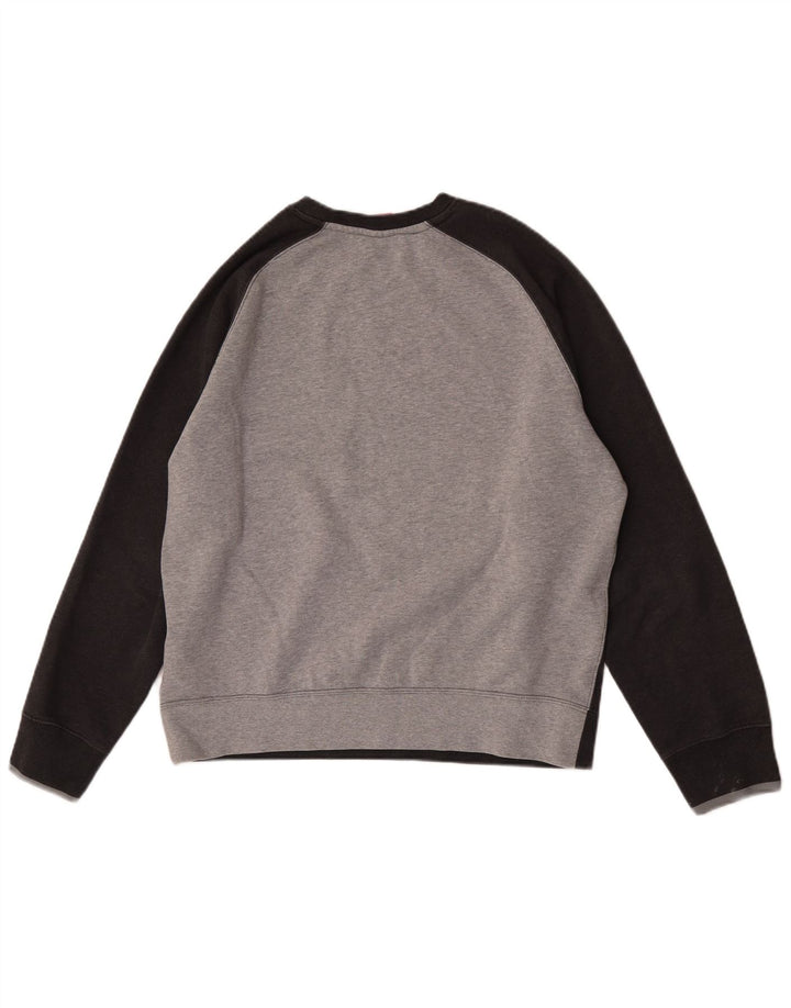 Nike Mens Graphic Sweatshirt Jumper Large Black Cotton