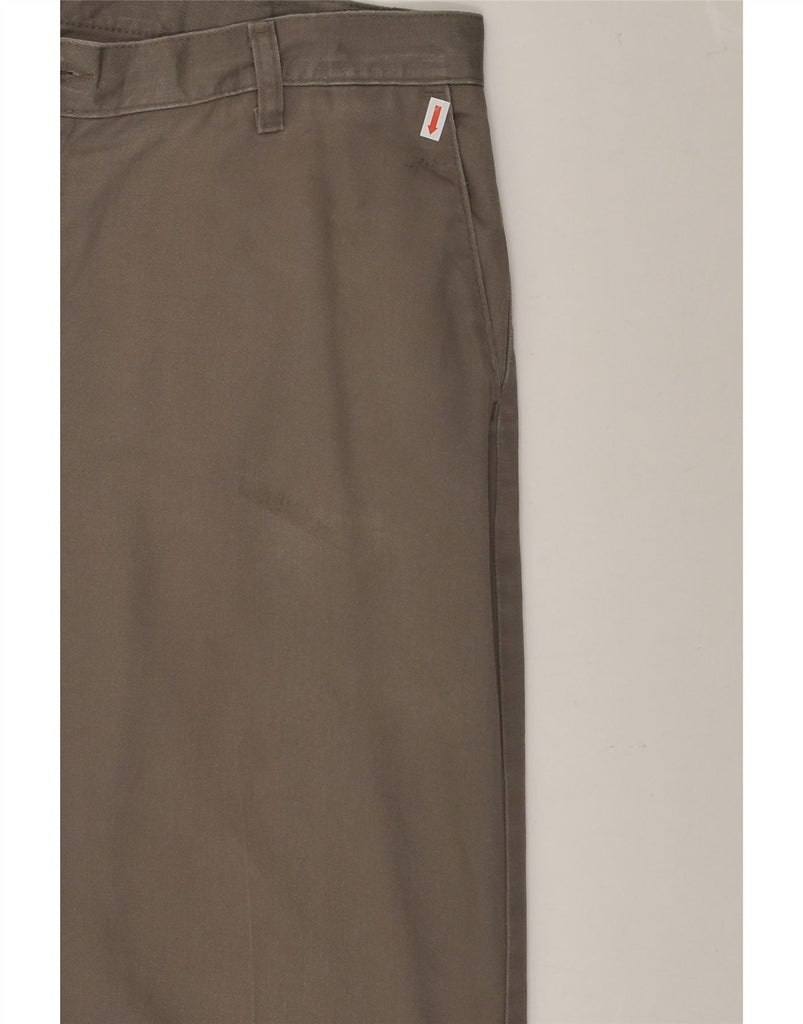 LEE Mens Straight Chino Trousers W36 L34  Grey Cotton | Vintage Lee | Thrift | Second-Hand Lee | Used Clothing | Messina Hembry 