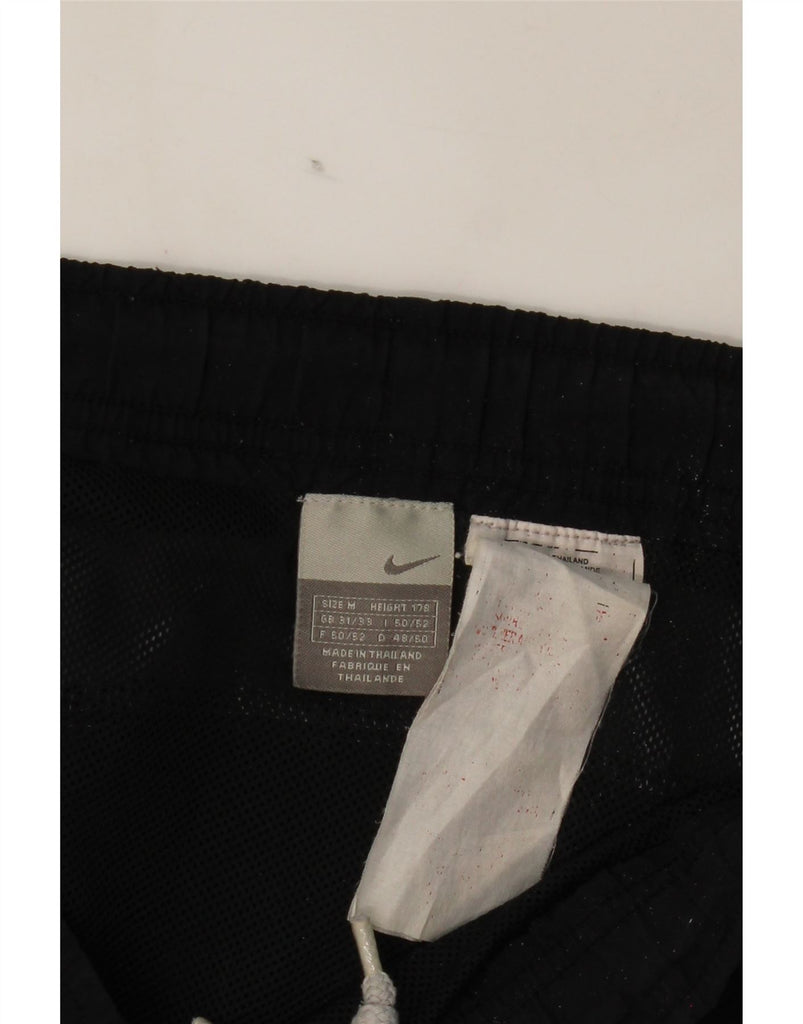 NIKE Mens Sport Shorts Medium Black Colourblock Vintage Nike and Second-Hand Nike from Messina Hembry 